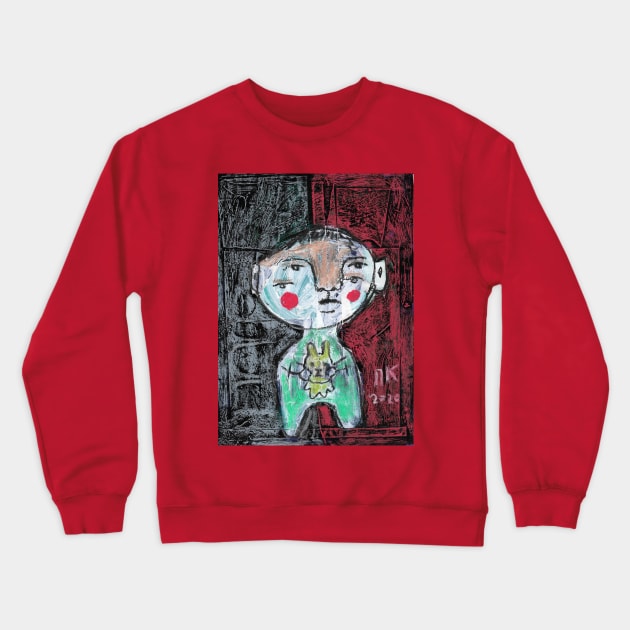 Hidden pet #8 Crewneck Sweatshirt by Artist Pavel Kuragin